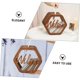 thumbnail image 4 of Precio sorpresa!Caja de madera para letrero de boda, contenedor de bendición, caja de boda, banco, tarjetas de felicitación, tarjetas de regalo conmemorativas con cubierta, novia, 4 of 9