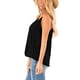 thumbnail image 5 of Camisola con cuello en V envolvente para mujer, camiseta sin mangas elegante de Color liso con tirantes finos para oficina, 5 of 5