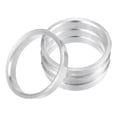thumbnail image 1 of 4uds OD 64,1mm a DI 57,1mm Aluminio Aleación Coche Auto Cubo Centrado Anillo, 1 of 1