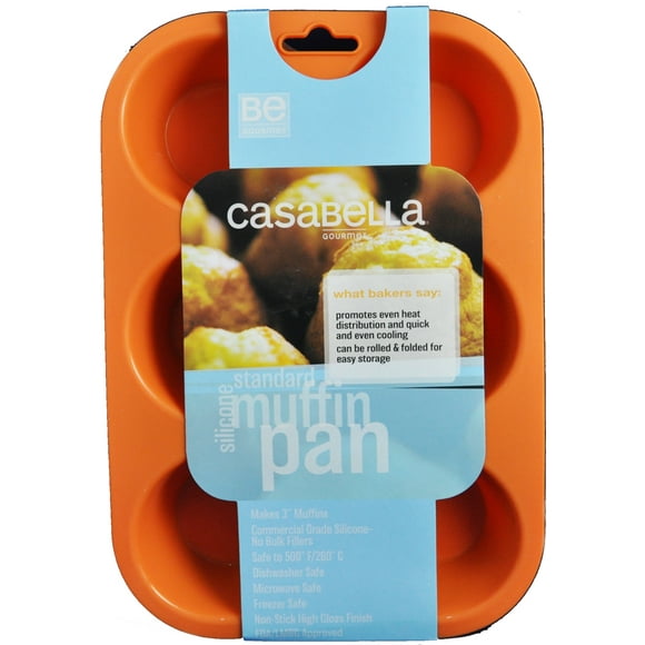 Casabella Moule à Muffins Taille Standard Silicone