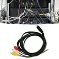 thumbnail image 1 of Cable Mini DIN a 3 cable adaptador de vídeo señal clara alta precisión doble blindaje macho a macho enchufe estándar para TV para proyector, 1 of 8