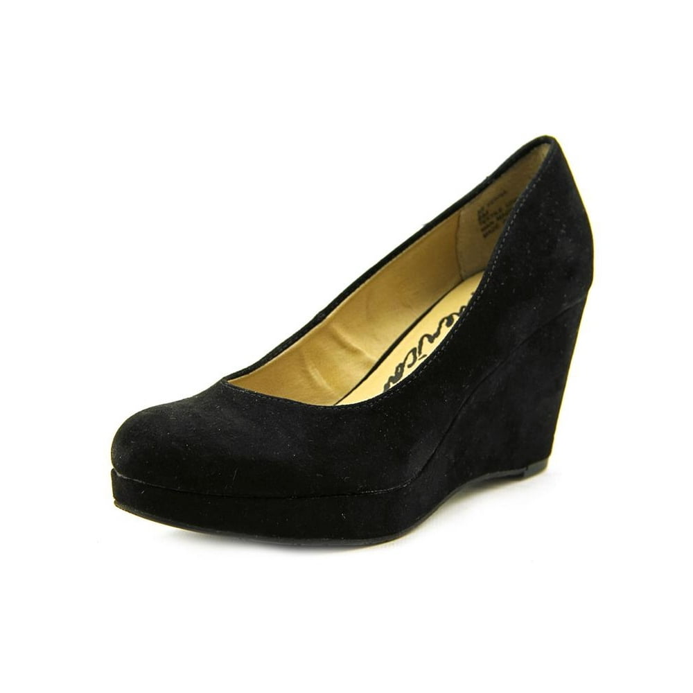 American Rag - american rag womens kenna closed toe wedge pumps, black ...