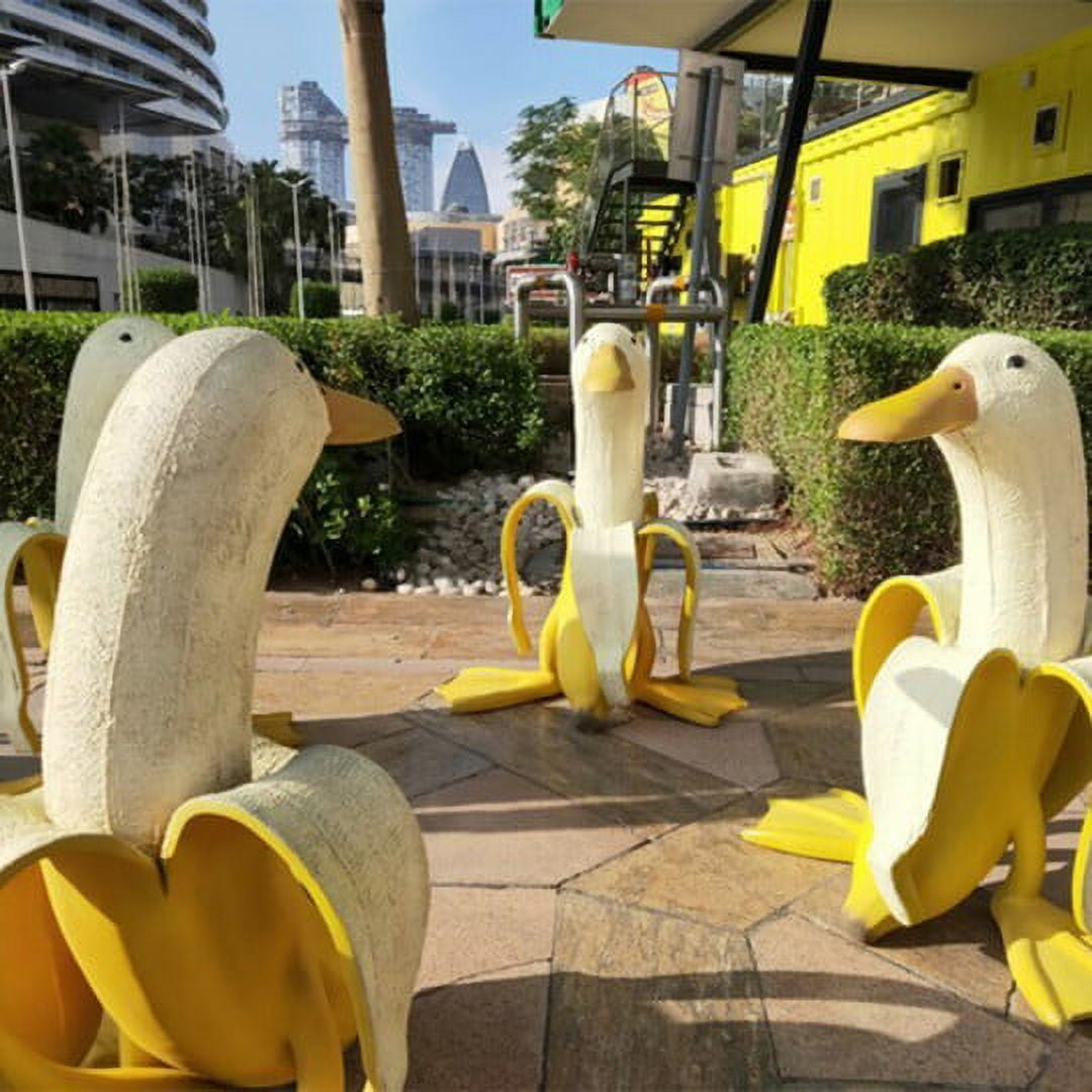 Mikilon Creative Art-Banan-a Creative Banan-a Art Statue Garden