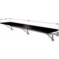 thumbnail image 5 of Arrange a Space Closet Shelf 56in. Espresso, 5 of 6