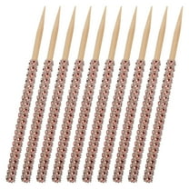 GOOHOCHY Festival Supplies 10Pcs Candy Sticks Rose Gold for Christmas and Party Receptions