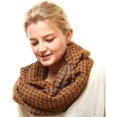 thumbnail image 1 of Women's Infinity Scarf - Soft and Warm Winter Loop Neck Warmer Scarves - Various Patterns and Colors., 1 of 1