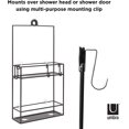 thumbnail image 5 of Cubiko Metal Shower Caddy - Over the  Hanging Organizer with Drainage Holes for Bathroom, 5 of 6