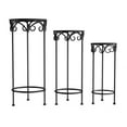 thumbnail image 4 of Pure Garden Plant Stands  Set of 3 Indoor or Outdoor (Black), 4 of 8
