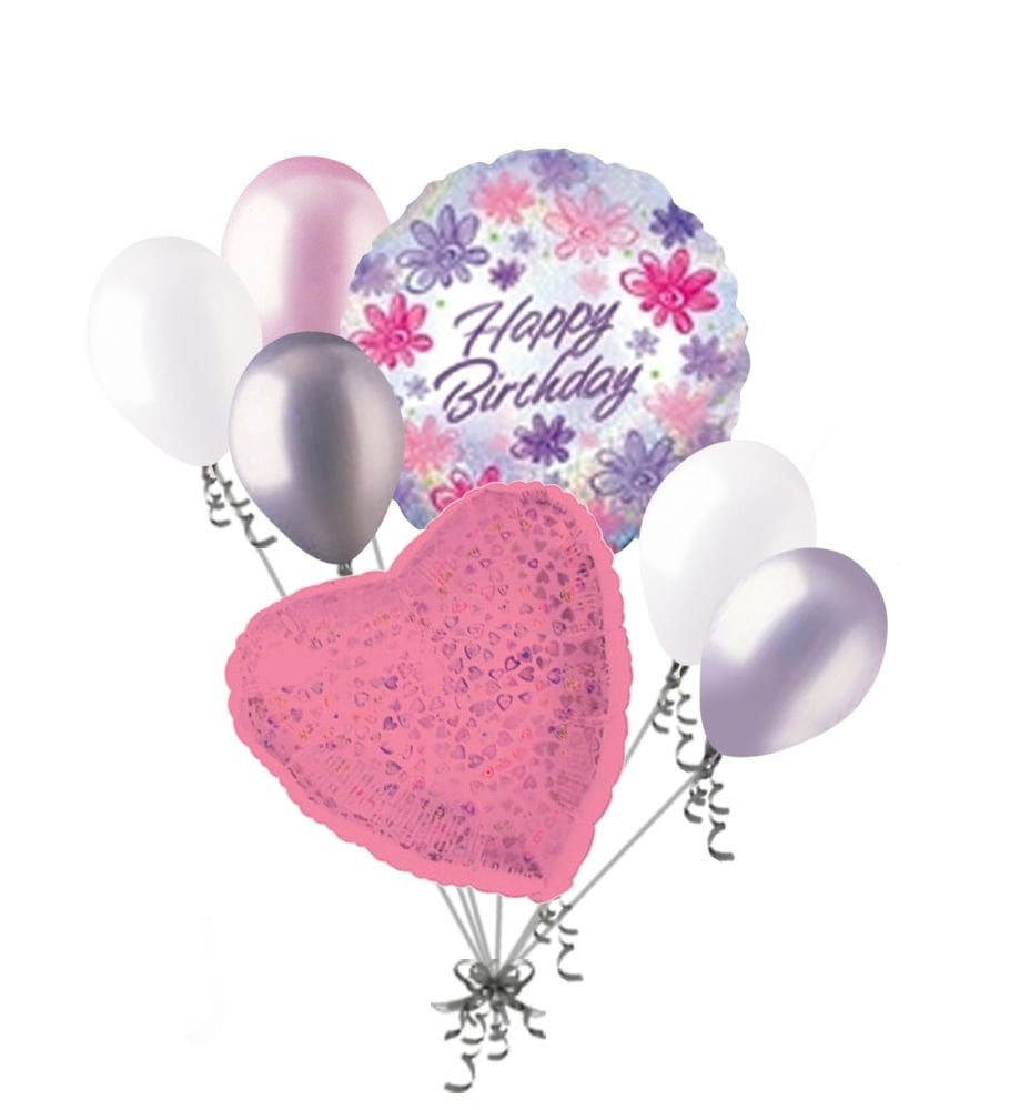 2 pc 18" Dazzeloon Silver Star Balloon Wedding Baby Shower Birthday Holographic 