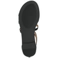 thumbnail image 5 of Journee Womens Genneva Flat Sandals, Widths Available, 5 of 9