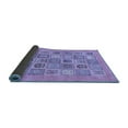 thumbnail image 2 of Ahgly Company Indoor Rectangle Abstract Blue Modern Area Rugs, 5' x 7', 2 of 4