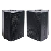 Sound Town 2-Pack 10” 1000W Powered DJ PA Speaker Set with Bluetooth, Titanium Compression Driver and 3-Channel Mixer for Mobile DJ, Live Sound, Karaoke, Bar, Church, Black (KALE-110BPW-PAIR)