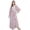 Pink, variant on Robes for Women, PUTUO Hooded Womens Robes, Plush Soft Fluffy Long Robe, Comfy Spa Nightgown Housecoat with Side Pocket, Winter Warm Sleepwear Gift for Women