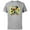 Athletic Heather, variant on Ice Age Scrat Epic Cuteness - Short Sleeve Cotton T-Shirt for Adults - Customized-Yellow