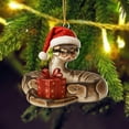 thumbnail image 6 of Python Christmas Pendant for Christmas Tree Decorations,2D Acrylic Snake Christmas Ornaments 2025,Christmas Tree Hanging Pendant Decoration,Xmas Gifts for Snake Lover,Cute Snake Shaped Xmas Ornament, 6 of 8