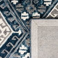 thumbnail image 6 of SAFAVIEH Aspen Christopher Geometric Floral Wool Area Rug, Grey/Ivory, 4' x 6', 6 of 9