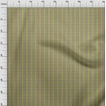 thumbnail image 3 of oneOone Tissu Popeline de Coton Rayé & Tourbillon Tissu Imprimé Ikat BTY 42 Pouces de Large, 3 of 4