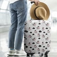 thumbnail image 2 of White Cow Cloud Pattern Luggage Cover Fashion Suitcase Cover Baggage Covers Fit 25-28 Inch Luggage (Go Travel), 2 of 5