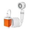 thumbnail image 4 of Ducha portátil con manguera, ducha eléctrica para exteriores, ducha de mano, ducha de campamento USB versátil para baño, dormitorio y viaje, 4 of 8