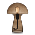 thumbnail image 3 of Bouclair Brown Glass Mushroom Table Lamp, 3 of 10