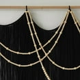 thumbnail image 6 of Macrame Wall Hanging Black Yarn Tapestry Home Decor Large Fiber Wall Art Living Room Bedroom Home Wall Decor 57" W x 43" L, 6 of 7