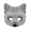 thumbnail image 3 of Máscara de peluche Salvador para hombres y mujeres Gris oscuro, 3 of 10