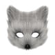 thumbnail image 3 of Máscara de peluche Salvador para hombres y mujeres Gris oscuro, 3 of 10