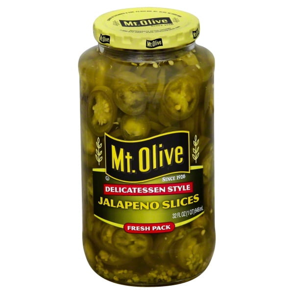 Mt. Olive Jalapeno Slices, 32 Oz