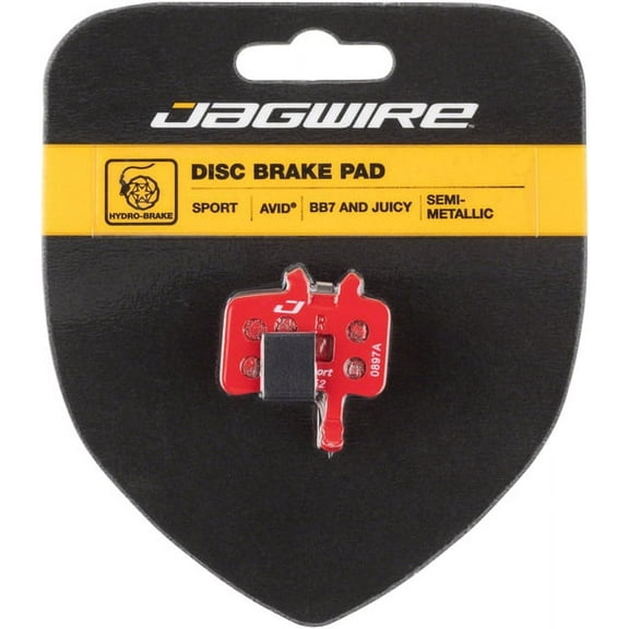 Jagwire Mountain Sport Semi-Metallic Disc Brake Pads for Avid BB7, Juicy Models