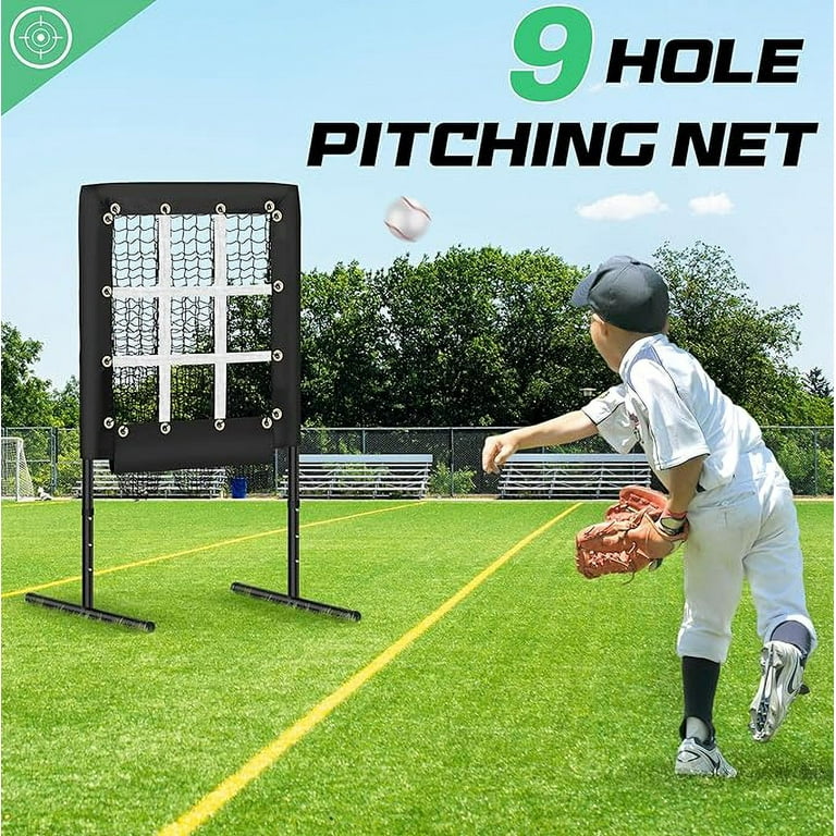 Walmart 9-Pocket Baseball and Softball Trainer, Adjustable Pitching Net with Heavy Duty Frame and Strike Zone - Walmart.com Walmart 9-Pocket Baseball and Softball Trainer, Adjustable Pitching Net with Heavy Duty Frame and Strike Zone - Walmart.com