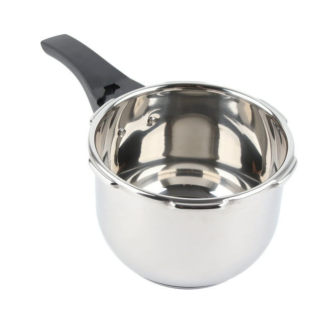 Stainless Steel Pressure Cooker, Electric Multi Cooker, Explosion Proof Household Pressure Cooker with Pressure Limiting Valve Handle for Open Flame
