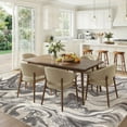 thumbnail image 3 of UERMEI 9'x12' Washable Area Rug, Low-Profile Large Area Rug with Non-Slip Backing & Durable Edge Binding, Vintage Large Rugs for Living Room, Bedroom & Dinning Room,Dove Gray, 3 of 11