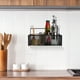 thumbnail image 5 of Juego de estantes para baño, estante de almacenaje para cocina, escurridor, estante de almacenamiento (negro), 1 Juego, 5 of 6