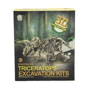 STEM TRICERATOPS SKELETON KIT Dinosaur Archeology Set