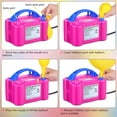 IDAODAN Electric Balloon Pump, Only 3 Seconds Quick Fill Air, Portable