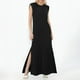 thumbnail image 2 of Vestido largo informal sin mangas con abertura para mujer: vestido camisero holgado con bolsillos laterales, perfecto para vacaciones/viajes, tejido ligero, tallas S-XXL, 2 of 4