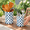 Navy Blue, variant on 7.4" + 5.8" Capiz Shell Mosaic Navy Blue Utensil Holders Set 2