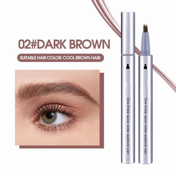 Eyebrow Pencil Waterproof Long Lasting Natural Hair Precision Application Durable Smudge Resistant Easy To Use Makeup Tool For Defined Natural Look