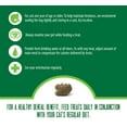 thumbnail image 3 of Feline Greenies Dental Natural Cat Treats, Tempting Tuna Flavor, 11 oz. Tub, 3 of 9
