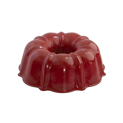 Molde Bundt Nordic Ware 51322 6 tazas Rojo