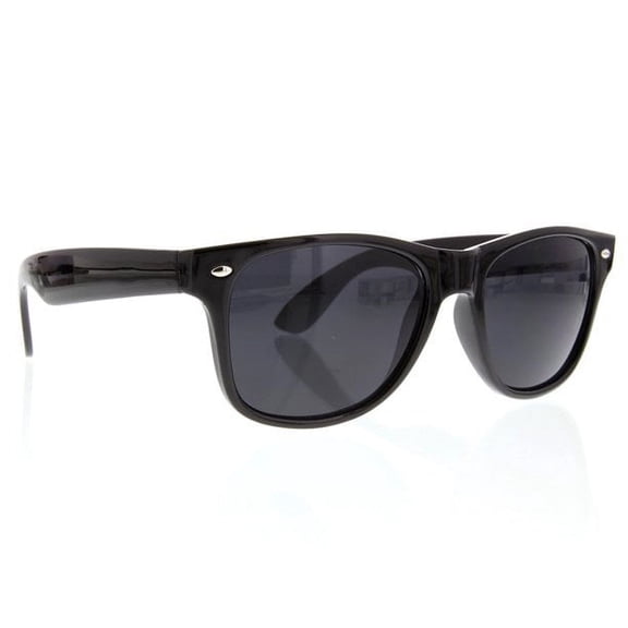 grinderPUNCH Classic Vintage Driving Glasses Flat Matte Adult Mens Sunglasses, Black Polarized