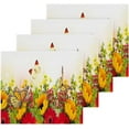 thumbnail image 2 of Dreamtimes 4 PCS Sunflowers & Butterfly Washcloths, 12 X 12 Inches Cotton Wash Cloths, Highly Absorbent and Soft Face Towels for Bathroom,Gym,Hotel and Spa, 2 of 7