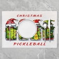 thumbnail image 2 of Christmas Pickle Table Mats Cartoon Cucumber Place Mats Set of 4,for Pickle Lovers Merry Christmas Place Mat,Xmas Hat and Red Bowknot Placemats, Wipeable Oil Proof, 2 of 4