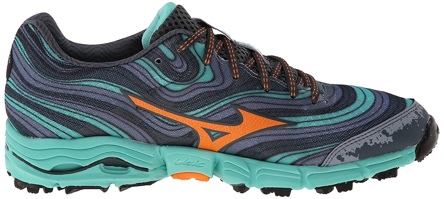 mizuno women's wave kazan trail running shoe