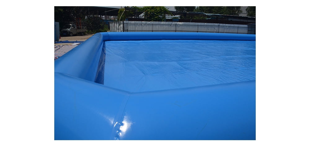 INTSUPERMAI Large Inflatable Swimming Pool for Outdoor Play Summer Fun with One 110V Blowers