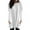 White, variant on Crew Neck Long Sleeve Shirts For Women Comfortable Loose Crew Neck Solid Color Casual Soft Top Shirt Fall Winter Work Tee Pullover Outfits Black L
