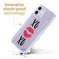 thumbnail image 3 of Case Yard iPhone-11 Case Clear Soft & Flexible TPU Ultra Low Profile Slim Fit Thin Shockproof Transparent Bumper Protective Cover Drop Protective Cell Phone Cases (XOXO Kiss), 3 of 8