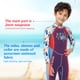 thumbnail image 3 of Soidarity Traje de neopreno para niños de 2MM, traje de baño de dinosaurio de una pieza, traje de neopreno para niñas, conjunto de esnórquel, regalos Deportes acuáticos azul marino XXL Soidarity OD003647-05, 3 of 6