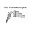 thumbnail image 3 of Woodland Scenics C1254 Ho Single Tunnel Portal Timber, 3 of 4