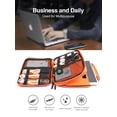 thumbnail image 2 of Funda organizadora de cable de viaje Luxtude, grande, con 2 capas de nailon, 2 of 6